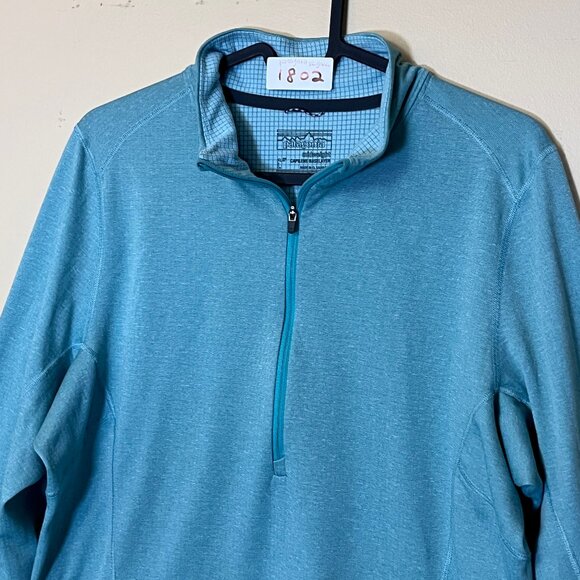 Patagonia Capilene Midweight Baselayer Polartec Zip Pullover - Women's Size XL - Picture 2 of 11